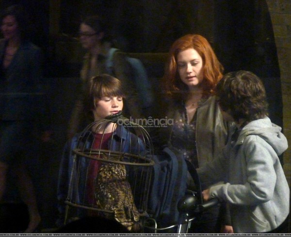 harry potter and the deathly hallows part 2 photos leaked. Ginny Potter, James Sirius and